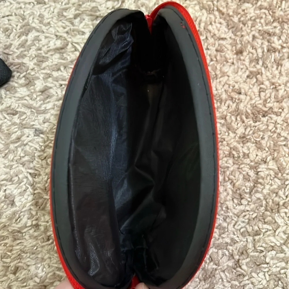 Red Nesting Makeup Bags + Bonus Bag